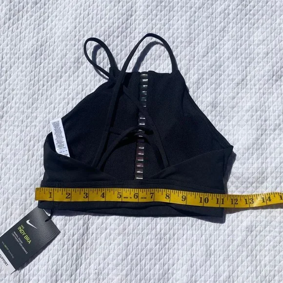 NWT Nike Dri-FIT Women's Size XS Indy Rainbow Ladder Sports Bra Padded - Picture 8 of 8